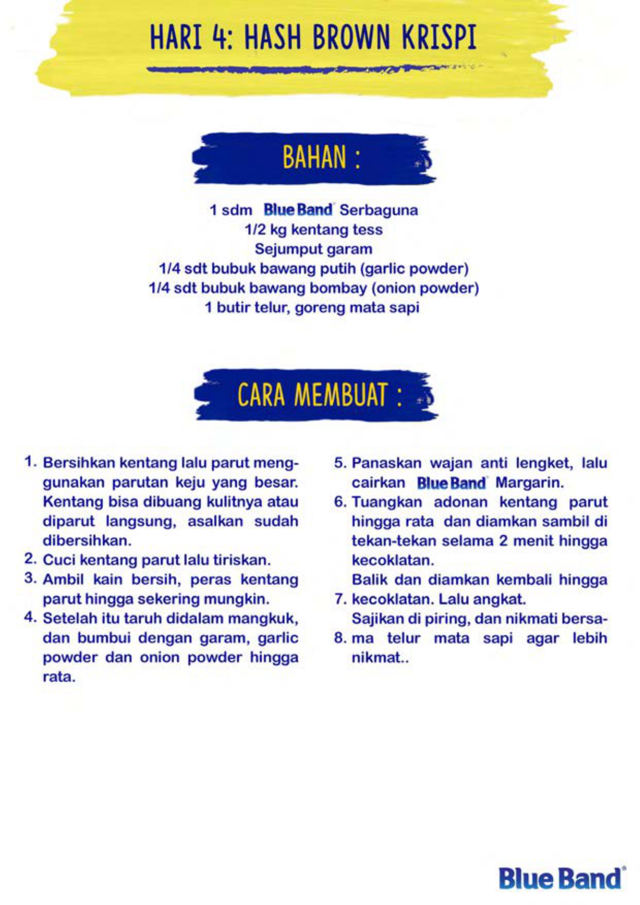 Resep Hari 4