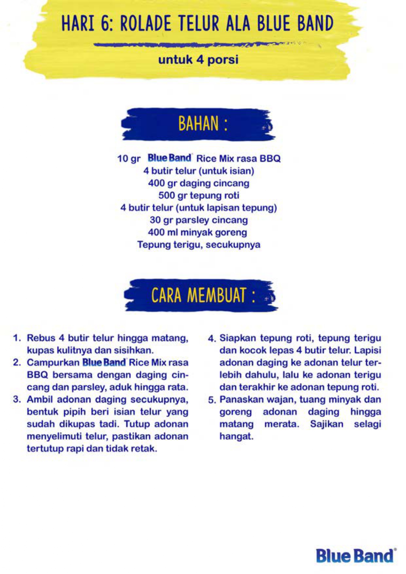 Resep Hari 6